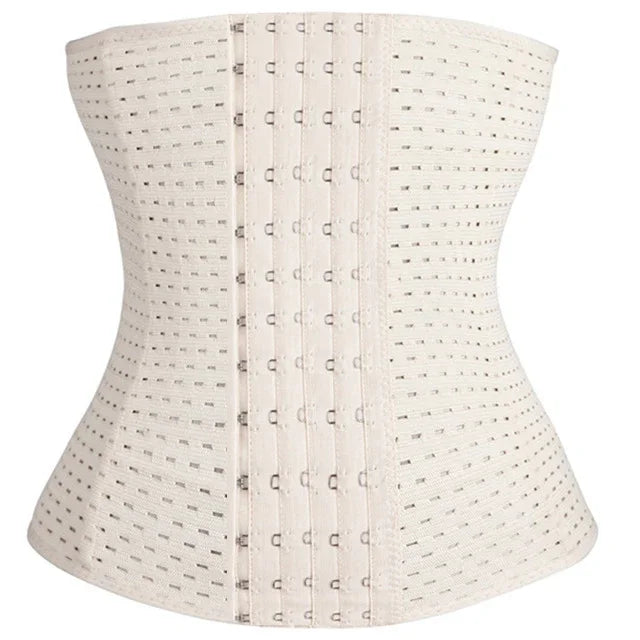 Plus Size XS-5XL Steel Boned Waist Trainer Corset for Women Postpartum Band Sexy Bustier Modeling Strap Shapewear Cincher