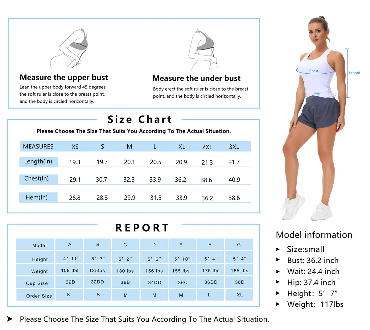 THE GYM PEOPLE Womens' Racerback Workout Tank Tops with Built in Bra Sleeveless Slim Fit