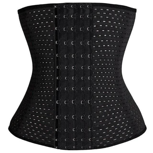Plus Size XS-5XL Steel Boned Waist Trainer Corset for Women Postpartum Band Sexy Bustier Modeling Strap Shapewear Cincher