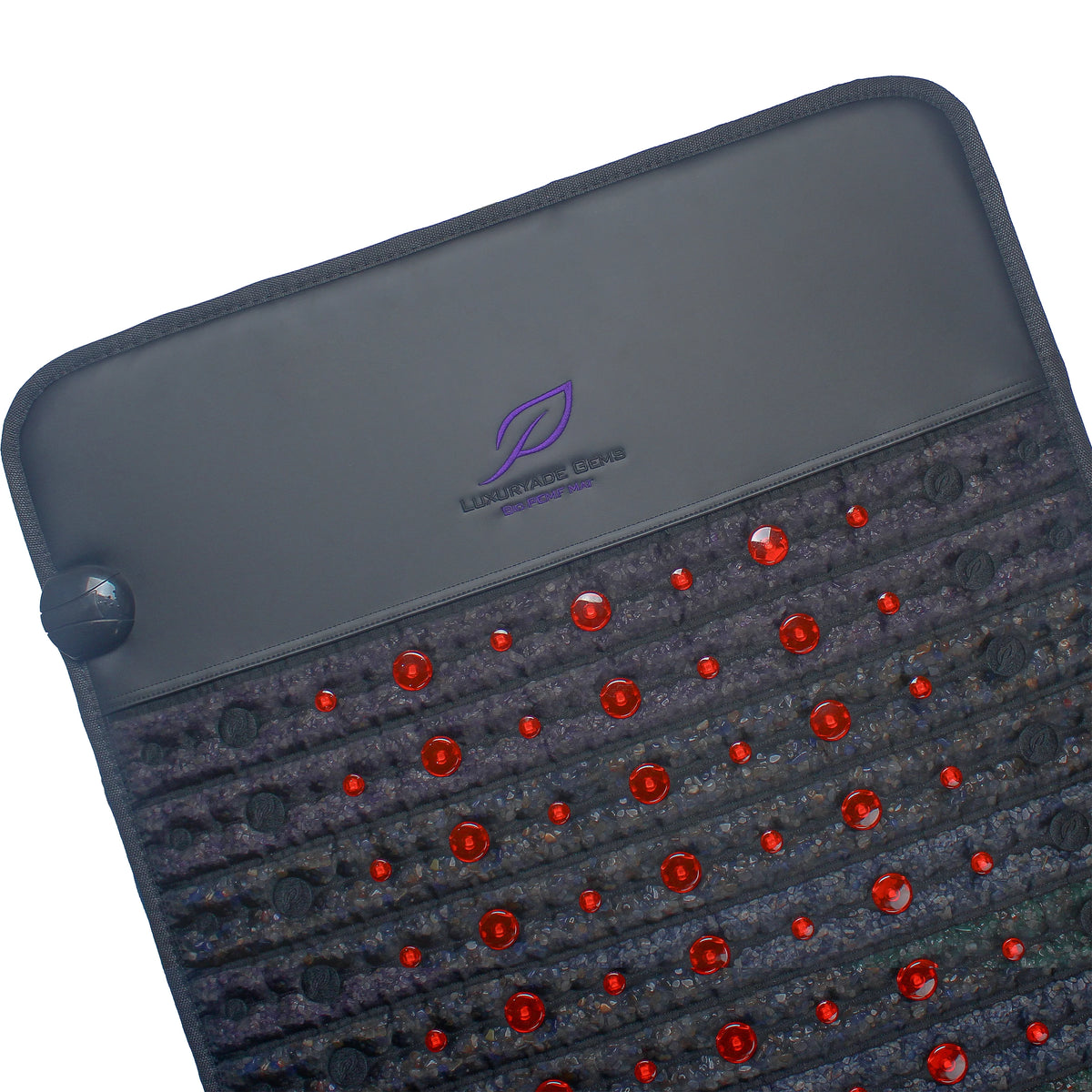 Pemf Bio Infrared Heating Mat Amethyst Crystal Tourmaline PEMF Photon Red Light Therapy Body Massage Mattress