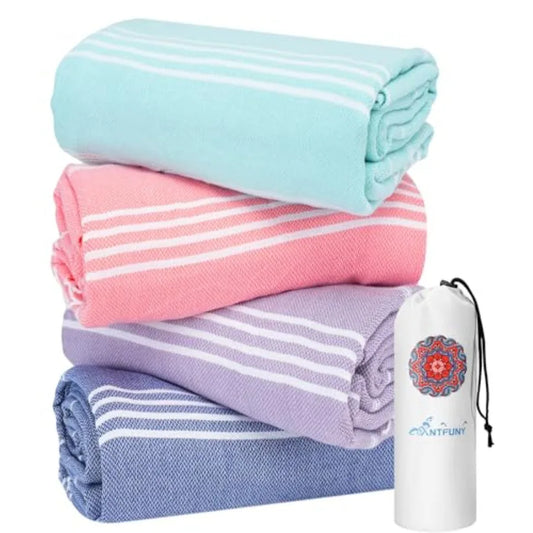 Turkish Beach Towels Yoga Blanket Gym Workout Towel 202 Women Birthday Gift Ideas for Mom Day Mother Grandma Wife Sister Girl