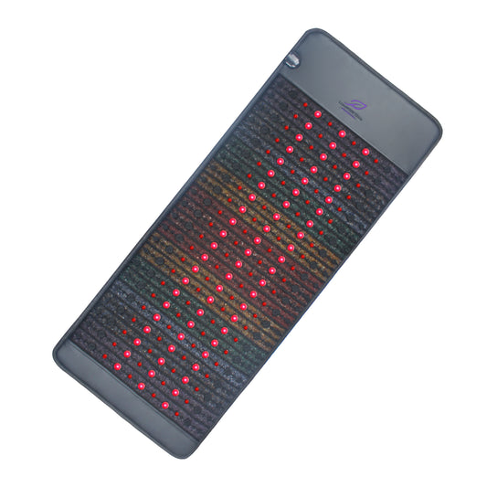 Pemf Bio Infrared Heating Mat Amethyst Crystal Tourmaline PEMF Photon Red Light Therapy Body Massage Mattress