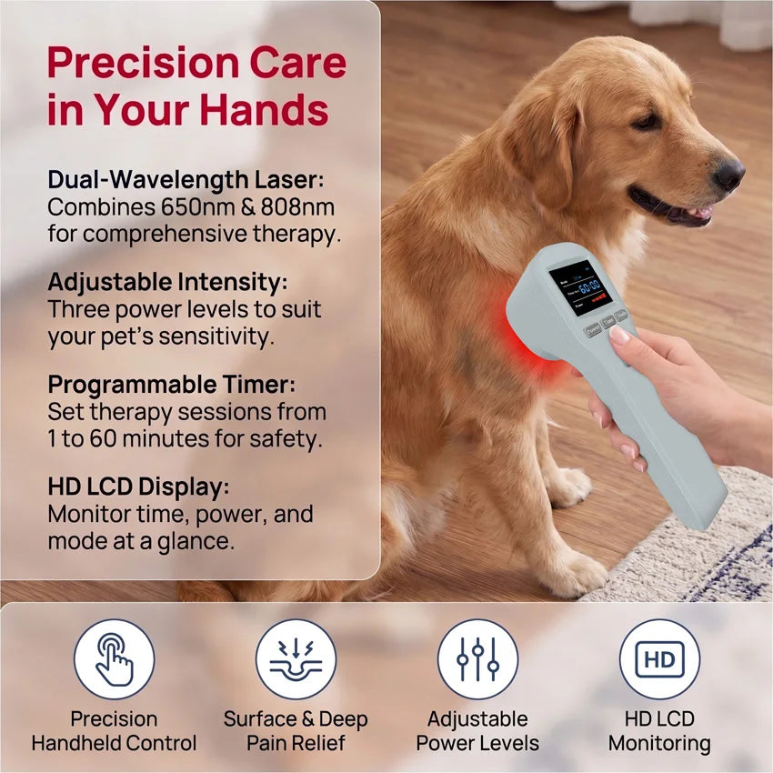 Sports Injury Recovery LLLT Therapy Device For Muscle Tear Sprain Contusion Red Infrared Light For Swelling Reduction Portable Physiotherapy Machine