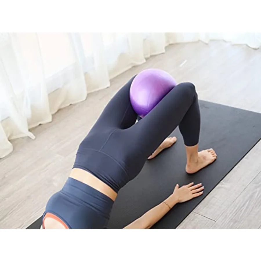 Mini Exercise Barre Ball for Yoga, Pilates, Stability Exercise Home Workout, Core Training and Physical Therapy Small Bender Ba