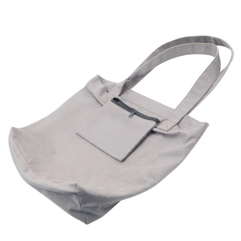 Yoga specific canvas bag storage bag portable and multifunctional large capacity one shoulder portable yoga bag yoga mat storage