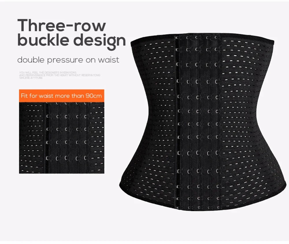 Plus Size XS-5XL Steel Boned Waist Trainer Corset for Women Postpartum Band Sexy Bustier Modeling Strap Shapewear Cincher