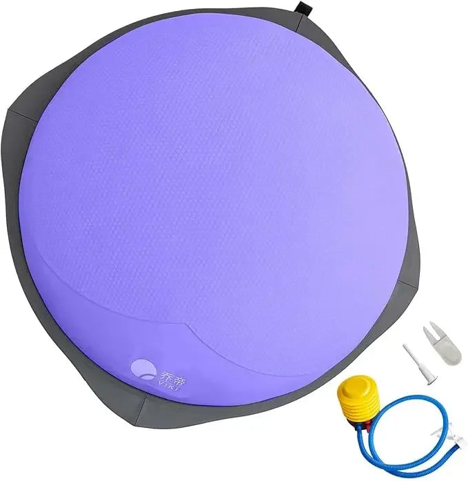 Workout equipment for home， balancing ball，half ball balance trainer，Yoga Exercise Ball for Home Gym Core Training Anti-Skid Surface,Aerobic exercise, dynamic balance training, core activation