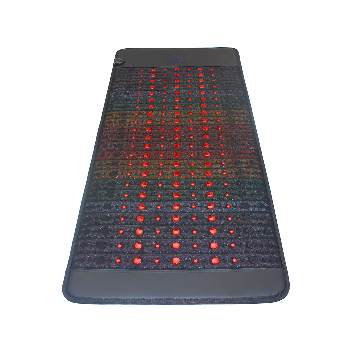 Pemf Bio Infrared Heating Mat Amethyst Crystal Tourmaline PEMF Photon Red Light Therapy Body Massage Mattress
